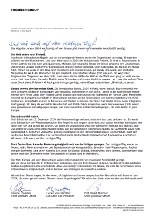 Weihnachtsbrief 2024
